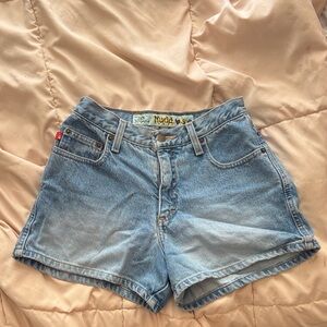 Mudd Light Blue Jean Shorts